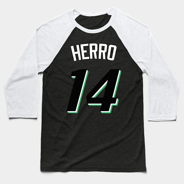 hero Baseball T-Shirt by telutiga